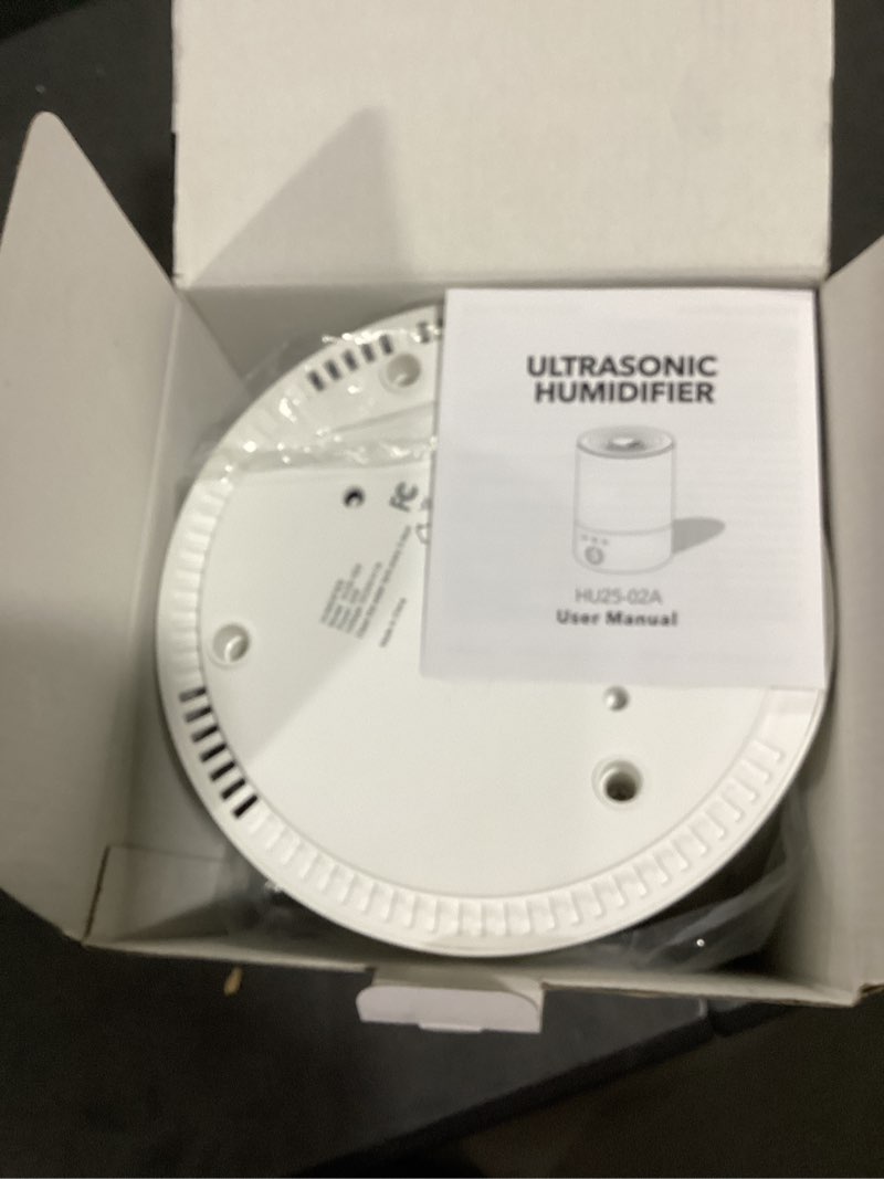 Condition photo showing Good Condition for YOGIN Humidifiers for Bedroom Large room,Top fill 2.5L Ultrasonic cool mist Humidifiers for Baby Nursery and Plants,Up to 24 Hours, 24db Quiet,Night Light, Auto Shut Off, Easy Clean Humidifier Premium version - Touch button with light