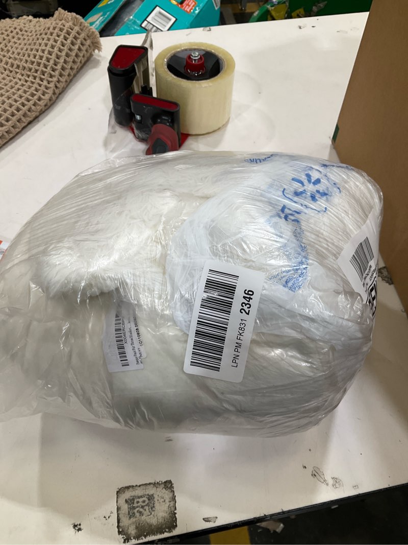 Condition photo showing Good Condition for Pawque Faux Fur Throw Blankets 50x60 Inches, Soft Fuzzy Plush Sherpa Blankets for Sofa, Couch and Bed, Plush Fluffy Fleece Blankets, Long Hair Blanket, Cream