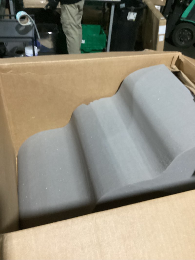 Condition photo showing Good Condition for Dog Stairs for Small Dogs,3 Step Dog Ramp for Couch and Bed,Pet Stairs with Non-Slip Bottom for Old Cats,Indoor Pet Steps,Comfort,Durable,15.4" H,Light Grey Light Grey 3 21.6"D x 15.4"W x 15.4"H