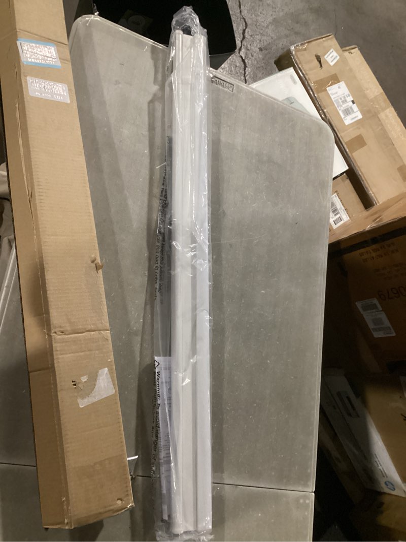 Condition photo showing New/Like New for LazBlinds Cordless White 1" Room Darkening Vinyl Mini Blinds, 40" W X 64" H Horizontal Window Blinds for Home, Cordless Shades for Indoor Windows White 40"W X 64"H