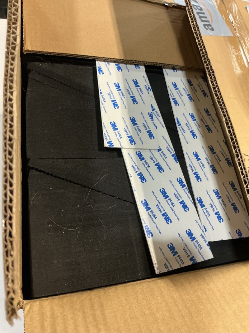 Condition photo showing As Is for dog wedge ramp for stairs/staircases, portable & lightweight pet ramp with non-slip surface for small size dogs cats, low angled dog ramp for elderly & injured pets (100lbs capacity, 6packs)