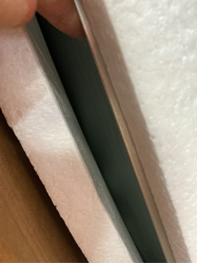 Condition photo showing Good Condition for Extra Large 71"x30" Arched Full-Length Mirror - Wall-Mounted or Leaning Mirror with Aluminum Alloy Frame - Modern and Simple Home Decor - Vanity Mirror for Living Room and Bedroom