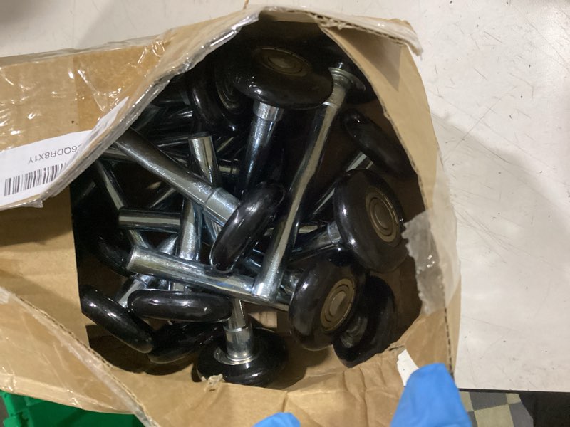Condition photo showing Good Condition for hozeon 20 pack 2 inches garage door rollers replacement, sealed 6200zz bearing nylon wheels, quiet heavy duty smooth rollers for residential and commercial doors 20pack 2 inch white