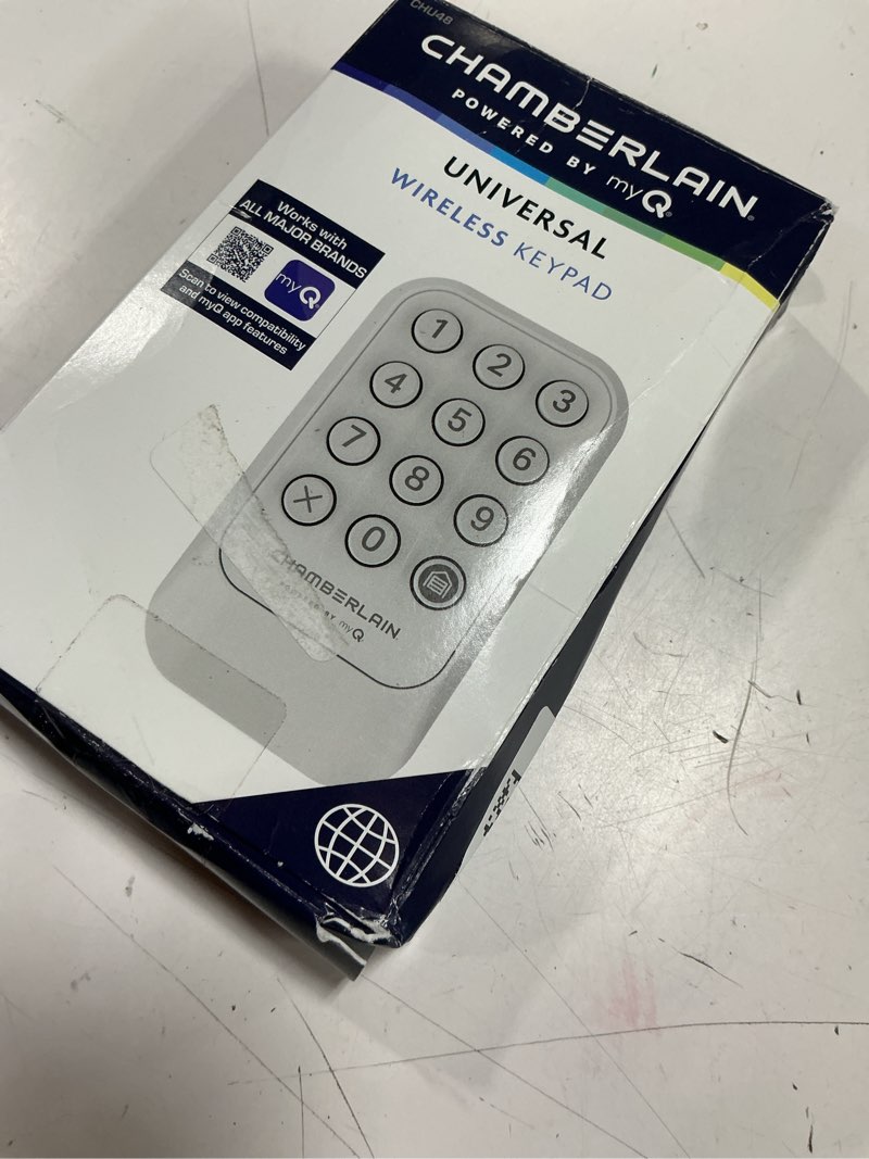 Condition photo showing Good Condition for chamberlain myq universal wireless garage door keypad chu48 wireless garage door keypad