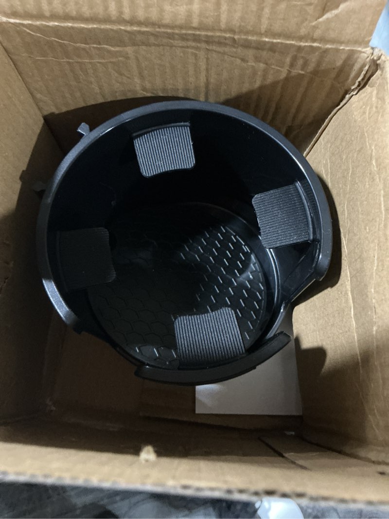 Condition photo showing Good Condition for dylen car cup holder expander, 2 in 1 cup holder adapter extender for car with expandable insert, fits yeti, hydroflask and other large water bottles & mugs in 2.2"-4.6" (10-46oz)