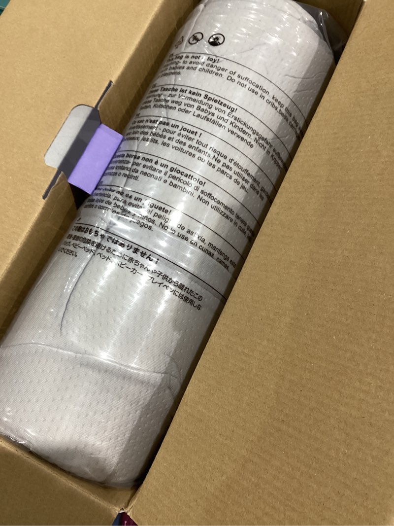 Condition photo showing Good Condition for cervical neck pillow, memory foam pillows for neck and shoulder pain relief, 2 heights ergonomic pillow with breathable ice silk cover, neck support pillow for side sleepers white