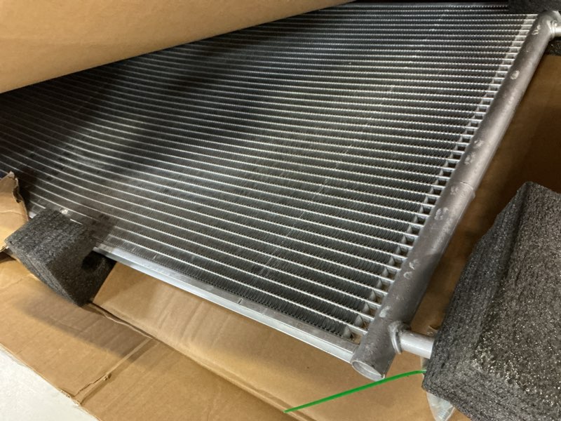 Condition photo showing Good Condition for a-premium air conditioning a/c condenser compatible with cadillac escalade esv & chevrolet silverado 1500/2500/3500, suburban 1500/2500/3500, tahoe & hummer h1, h2 & more, replace# 20913751, 25967385