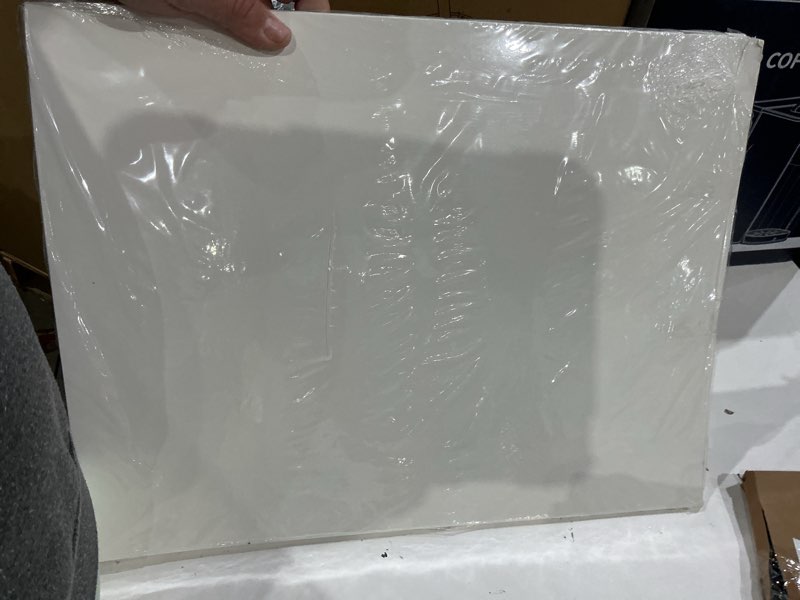 Condition photo showing New/Like New for 50pcs white poster board,14inx18in white poster paper blank graphic display board poster board bulk for school arts,classroom crafts 14*18 50pc