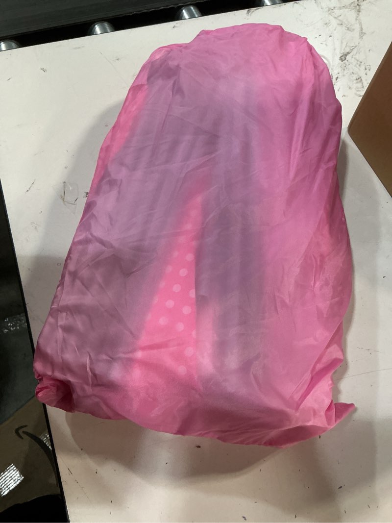 Condition photo showing New/Like New for Monobeach Princess Tent Girls Large Playhouse Kids Castle Play Tent with Star Lights Toy for Children Indoor and Outdoor Games, 55'' x 53'' (DxH) 01 Pink Tent with Little Star Lights