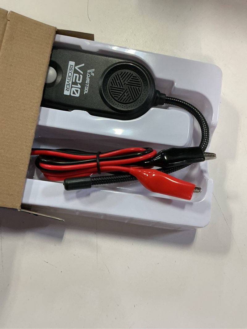 Condition photo showing New/Like New for vdiagtool v210 wire tracer electrical automotive open & short finder circuit tester circuit breaker finder fault probe wire tracker electrical dc 6-42v