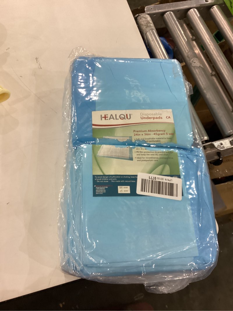 Disposable underpads