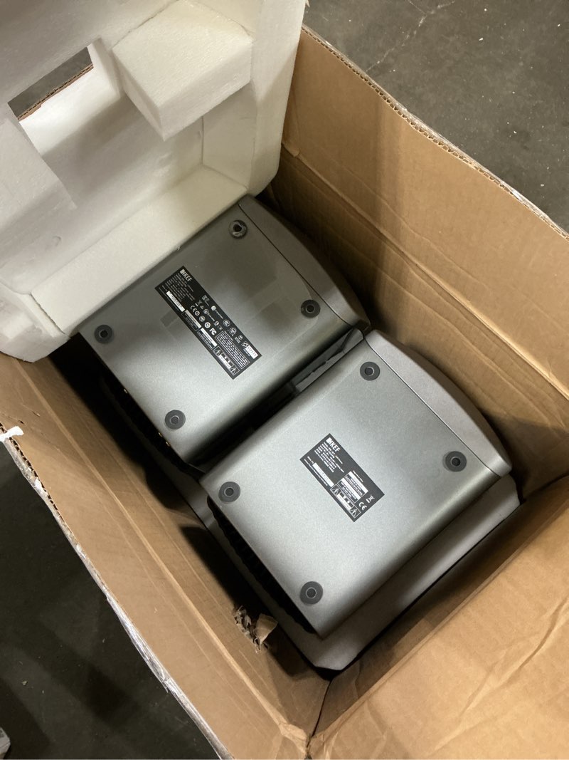 Condition photo showing New/Like New for KEF LS50 Meta Passive Bookshelf Speakers - Pair (Titanium Grey) Grey Meta