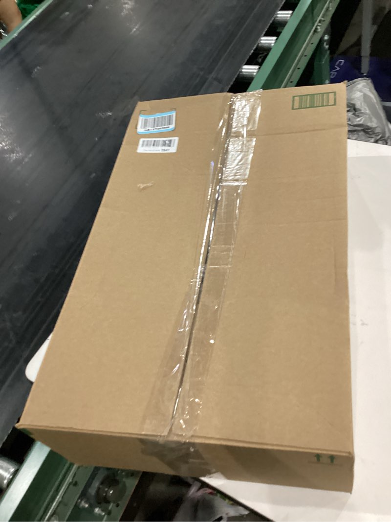 Condition photo showing As Is for black stick vacuum with detachable vacuum