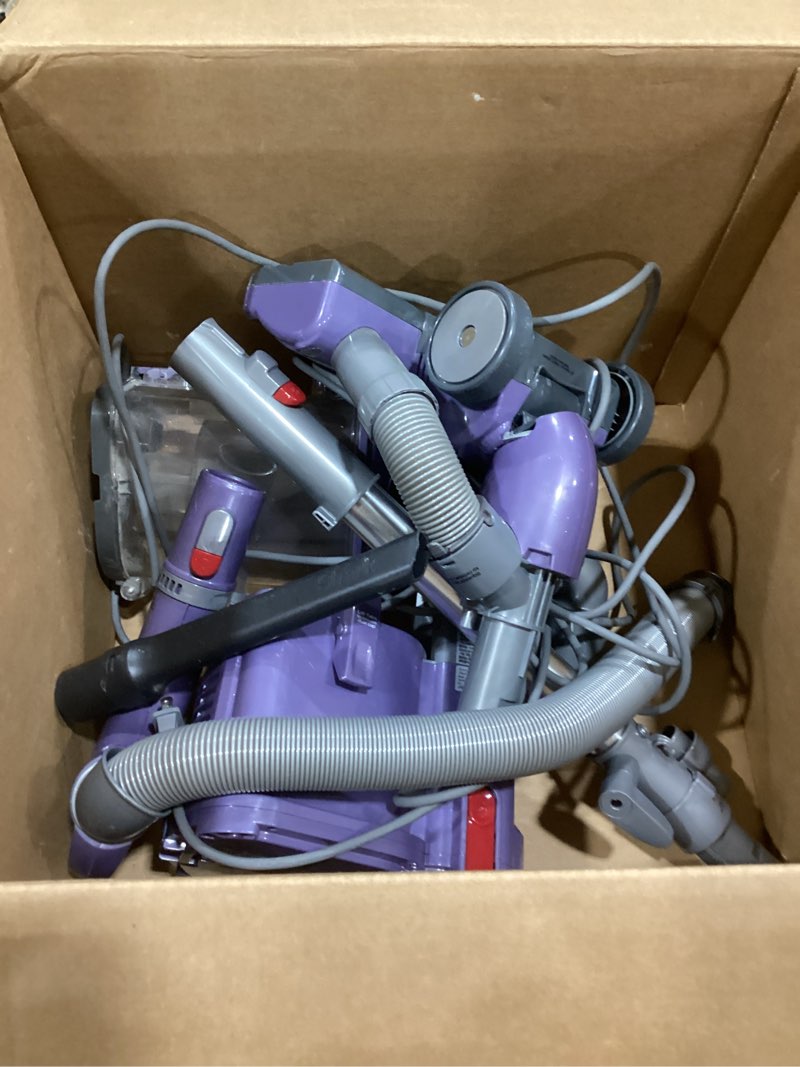 Condition photo showing As Is for Shark NV352 Navigator Lift Away Upright Vacuum, Hepa Filter, Anti-Allergen Technology, Swivel Steering, Ideal for Carpet, Stairs, & Bare Floors, with Wide Upholstery & Crevice Tools, Lavender Navigator (Lavender)