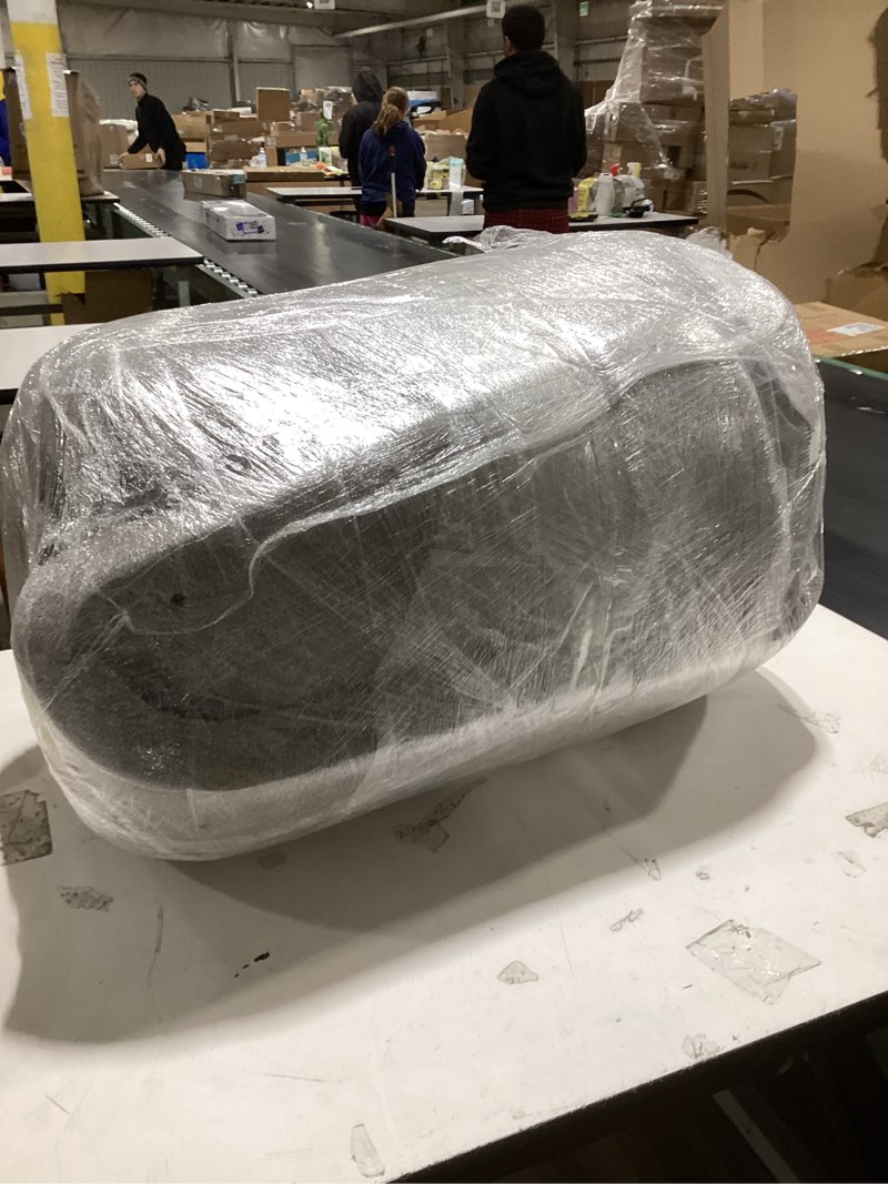 Condition photo showing Good Condition for Lucid 2 Inch Mattress Topper Full – Memory Foam – Bamboo Charcoal Infusion – Cooling Ventilation – Hypoallergenic – CertiPur Certified Foam Full 2 Inch Topper Only