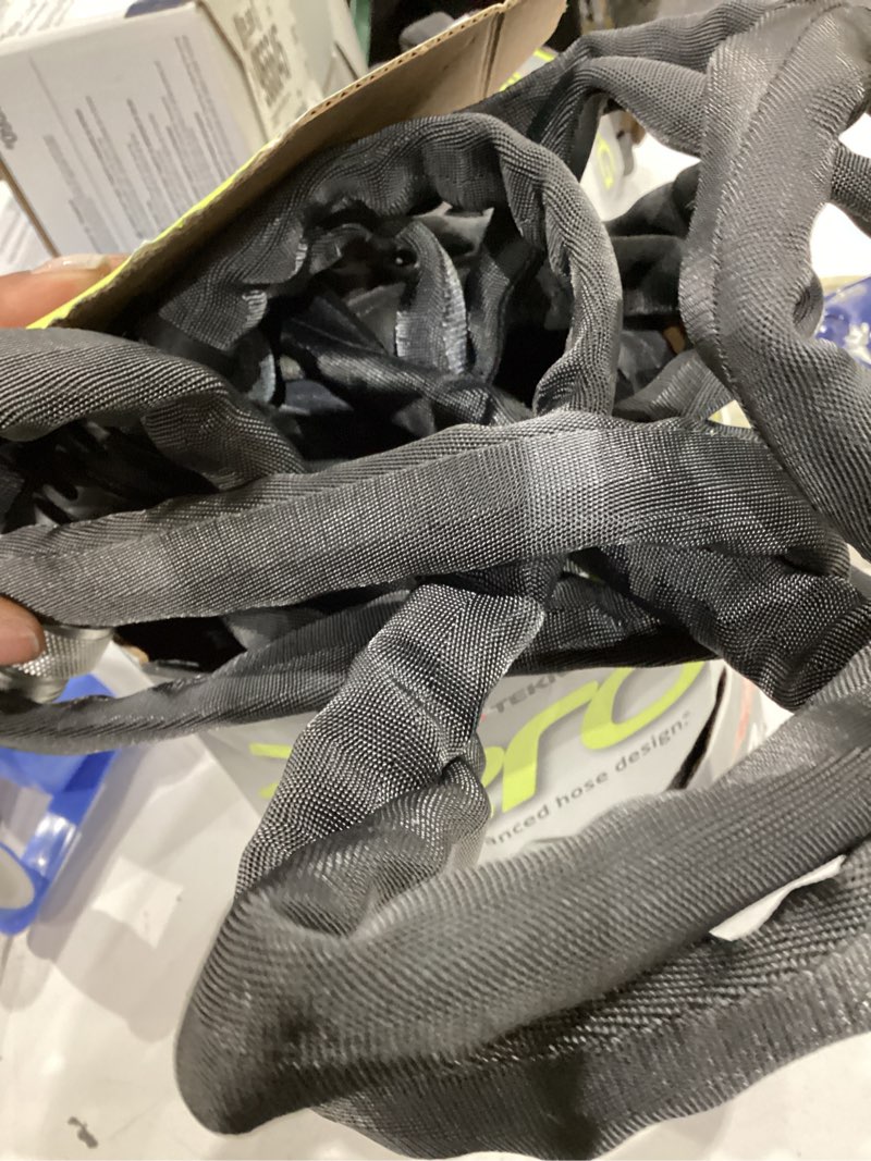Condition photo showing As Is for teknor apex zero-g 5/8 in. d x 50 ft. l heavy duty commercial grade garden hose