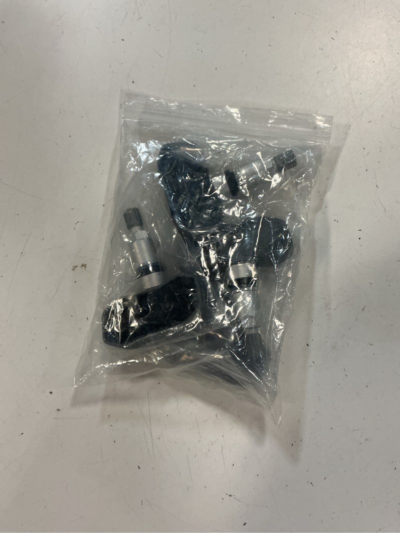 Condition photo showing As Is for x autohaux 4pcs tpms sensor 25758220 10306573 25981210 for cadillac sts xlr for chevrolet corvette 2005-2009 10306573 plastic gray