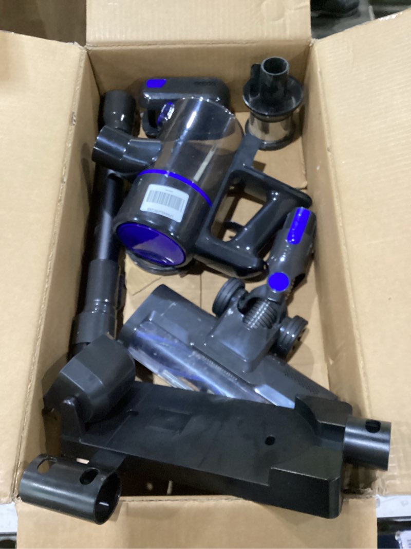 Used NEWBULIG Cordless Vacuum Cleaner, Lightweight Stick Vacuum for Home with Anti-Tangle and LED Lights,