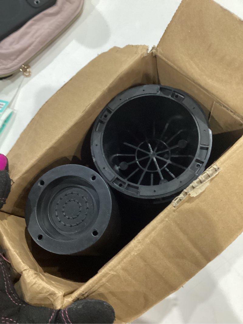 Condition photo showing Good Condition for Round Bed Risers - 3 inch Heavy Duty, Elevation in Heights 2 or 3 Inch Circle Furniture Lifts for Chair, Table & Desk Legs (Pack of 8, Black) 2 / 3 Inch-black 8 pack