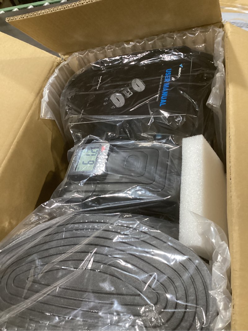 Condition photo showing Good Condition for merach rocking steppers for exercise at home,3d motion stair stepper with resistance bands for full body workout& low-impact balance board, 330 lbs loading capacity exercise equipment black