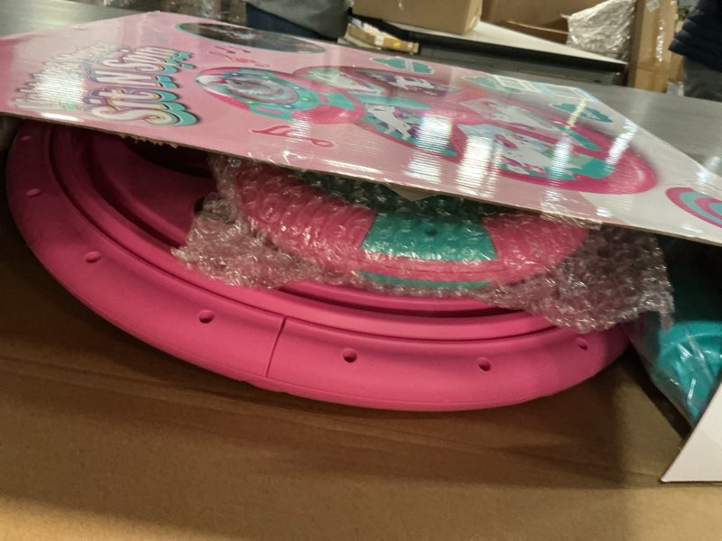 Condition photo showing Good Condition for Lehoo Castle Unicorn Sit and Spin Toys for Toddlers 1-3 Girls, Toddler Sit n Spin with Lights and Music, 360°Spinning Seat for Body Balance Training, Sensory Toys Birthday Gift for Kids 2-4 Pink