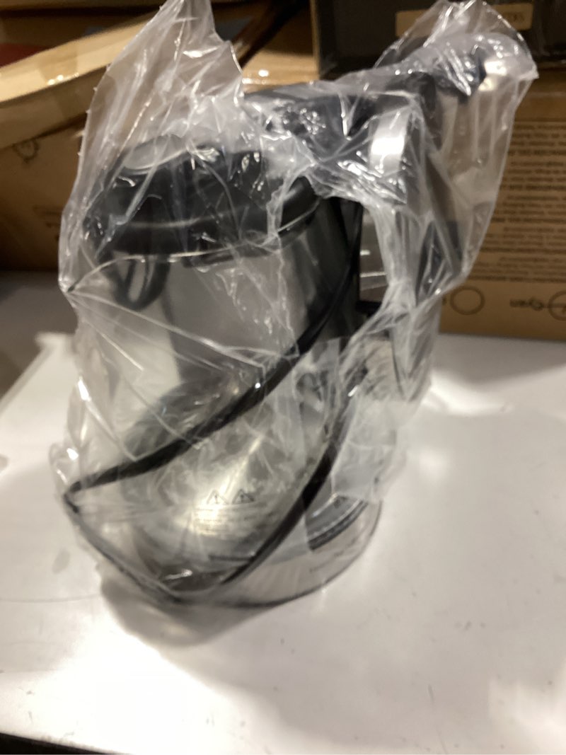 Condition photo showing Good Condition for hamilton beach 1.7l electric kettle, water boiler & heater, led indicator, built-in mesh filter, auto-shutoff & boil-dry protection, cordless serving, clear glass (40864) clear glass 1.8 quarts