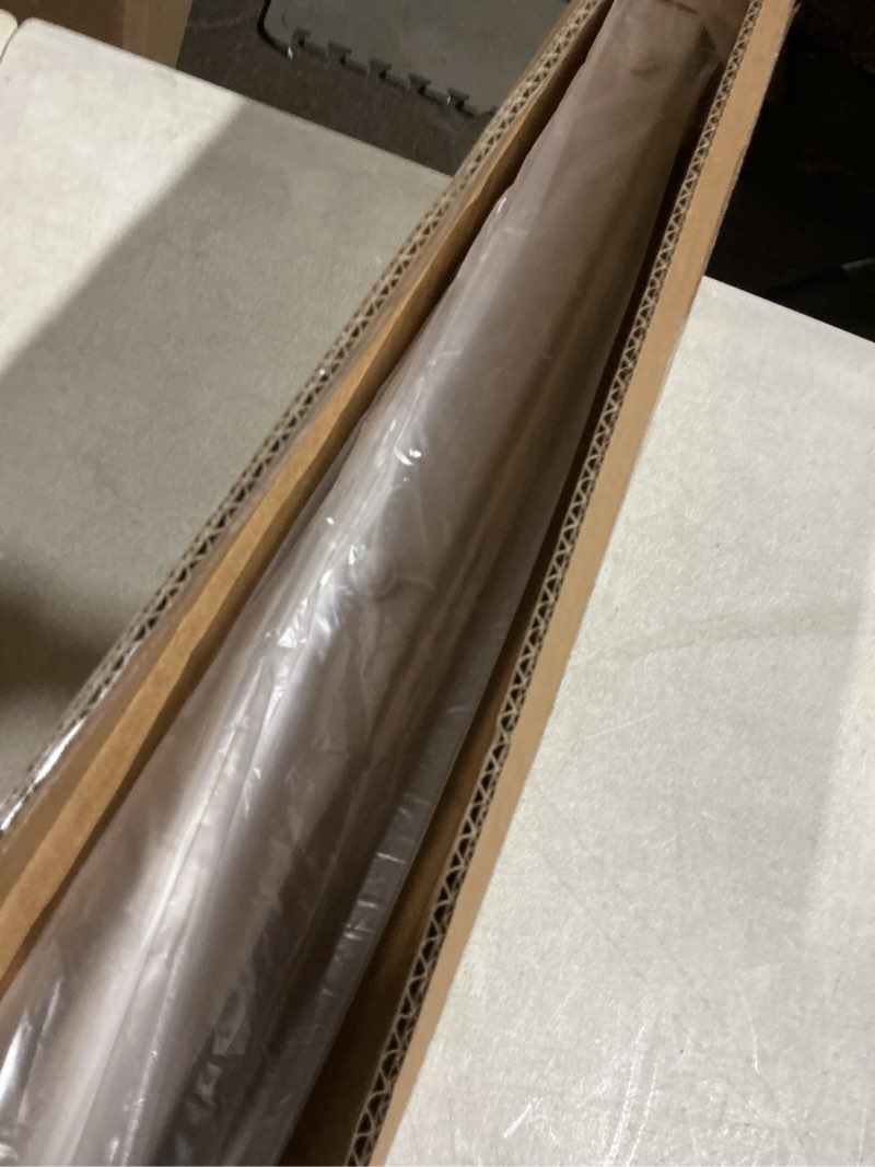 Condition photo showing As Is for 100% Privacy L-Shaped Blades Mini Blinds for Indoor Windows 1" Vinyl Cordless Window Blinds for Home, 27" W × 36" H - White White 27" W × 36" H