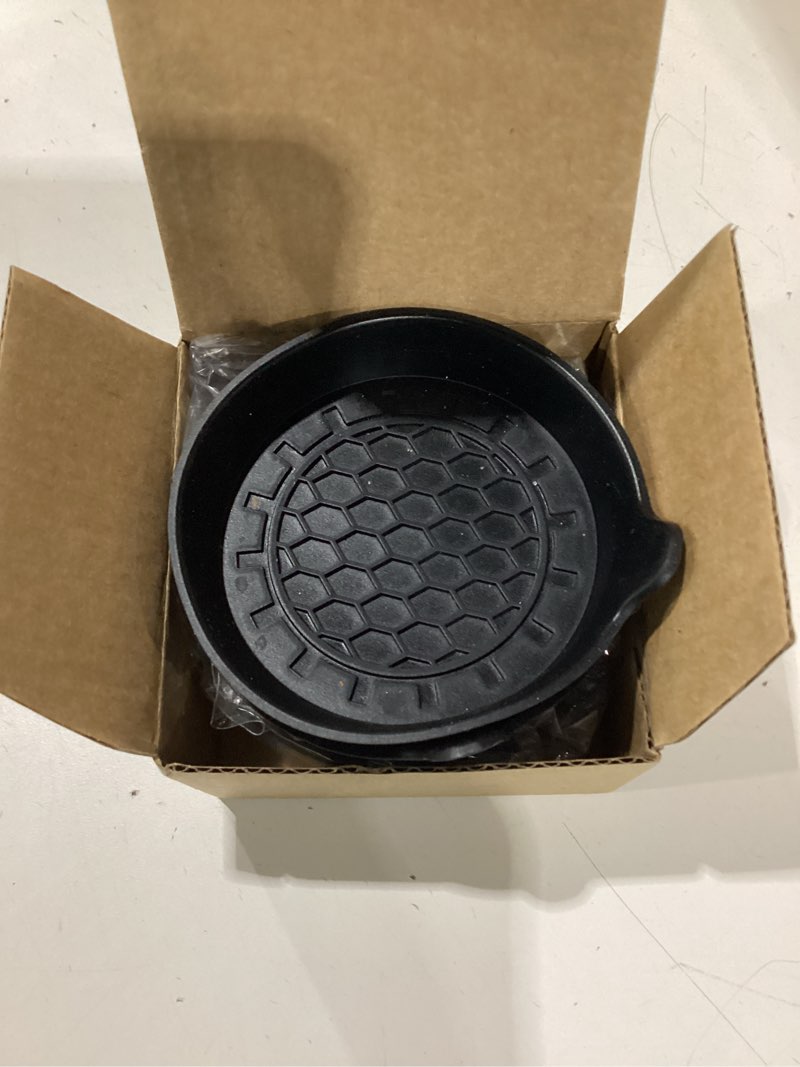 Condition photo showing Good Condition for amooca automotive cup holders universal car cup coaster waterproof non-slip sift-proof spill holder car interior accessories 4 pack black black 4 pack