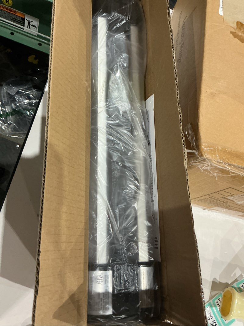 Condition photo showing New/Like New for Hlite 16inch 4 Pack LED Grow Lights - Linkable Grow Lights for Indoor Plants, Full Spectrum Plant Lights Plug and Hanging Design with On/Off Switch Hanging Grow Light from seedling to Flowering, Black Black 4 x 20W SWITCH