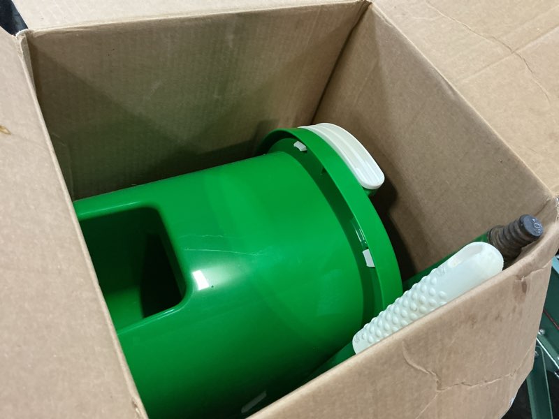 Condition photo showing As Is for libman tornado spin mop with microfiber head - adjustable handle, no-spill bucket - commercial/residential - antimicrobial - easy cleaning