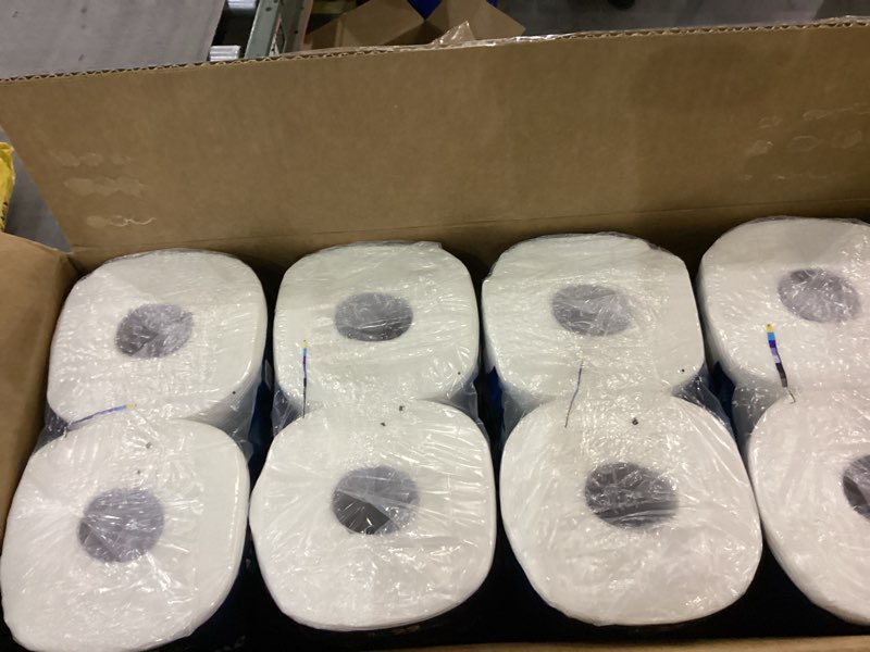 Condition photo showing New/Like New for Cottonelle Ultra Clean Toilet Paper with Active CleaningRipples Texture, Strong Bath Tissue, 32 Family Mega Rolls = 176 Regular Rolls (8 Packs of 4) 353 Sheets (Pack of 32)