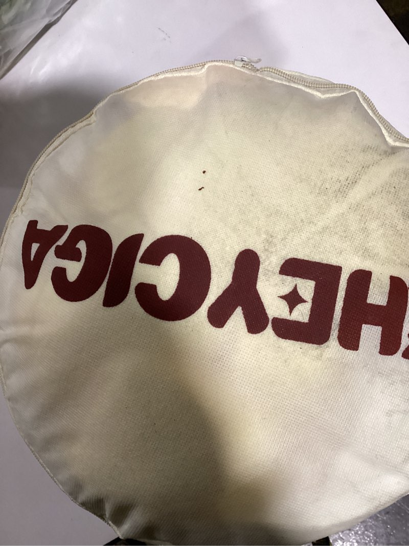 Condition photo showing New/Like New for EHEYCIGA Cat Tunnel Bed for Indoor Cats, Cute Cat Donut Toy Tunnel for Small Large Cats with Washable Circle Cushion, Peekaboo Pet Cave Play Tunnel for Kitten, Puppy, Rabbit Beige