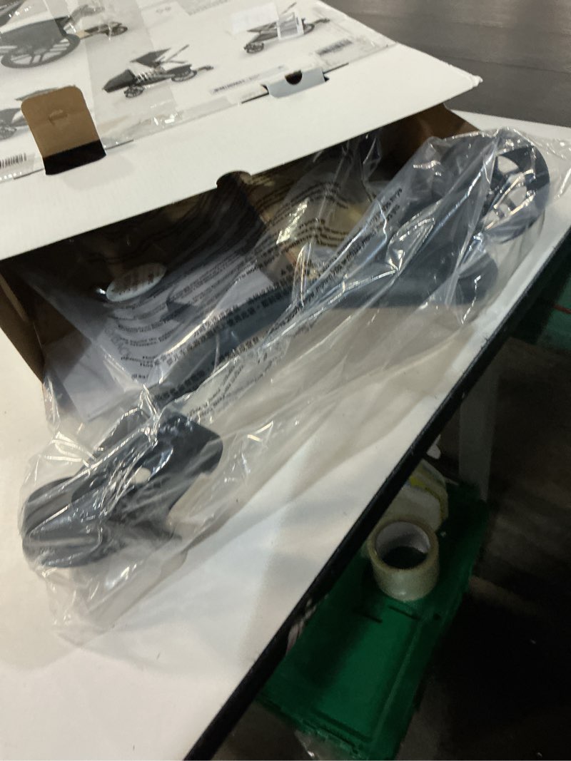 Condition photo showing New/Like New for uppababy piggyback ride-along board for vista, vista v2, and vista v3 strollers / quick attachment for children to stand + stroll / 55 lbs. weight capacity