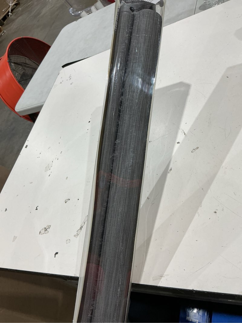 Condition photo showing Good Condition for  allen + roth 96-in x 96-in stone light filtering cordless outdoor roller shade item #5419187 | model #