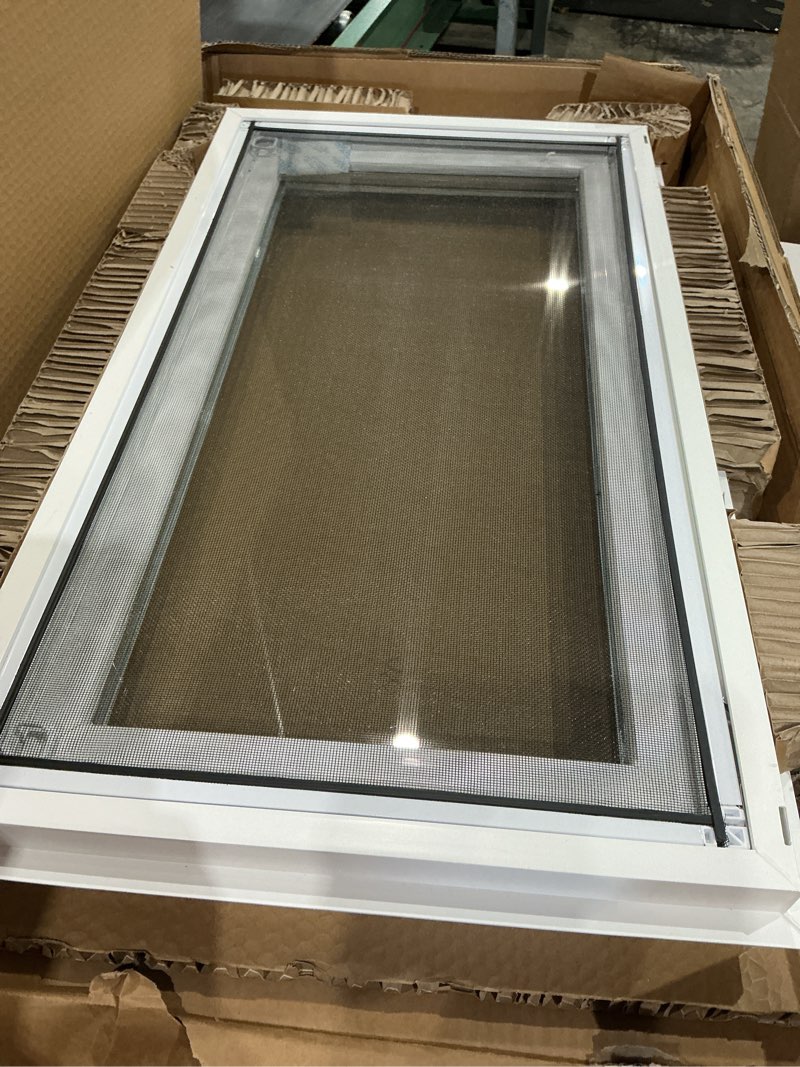 hopper vinyl window