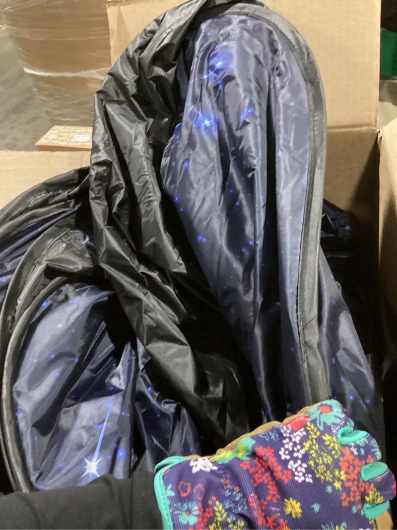 Condition photo showing As Is for Sensory Tent | Calm Corner for Children to Play and Relax | Sensory Corner | Helps with Autism, SPD, Anxiety & Improve Focus | Black Out Sensory Tents for Autistic Children | Small 90 Cm