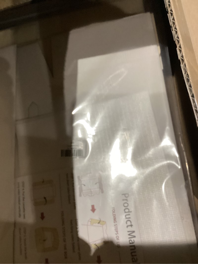 Condition photo showing New/Like New for Eco-Friendly Pet Casket - Biodegradable Cardboard Coffin for Mid-Sized Pets up to 15lbs-33lbs (21.6\" L) for Dog, Cat, Rabbit Thoughtful Memorial & Burial Box(Yellow)