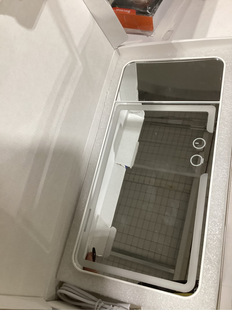 Condition photo showing Good Condition for Led Car Sun Visor Vanity Mirror Upgraded Large Vanity Makeup Universal Rear View Mirror for Car Visor