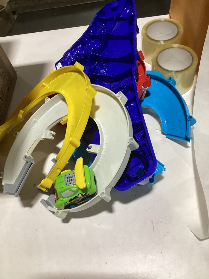 Condition photo showing As Is for VTech Go! Go! Smart Wheels Ultimate Corkscrew Tower