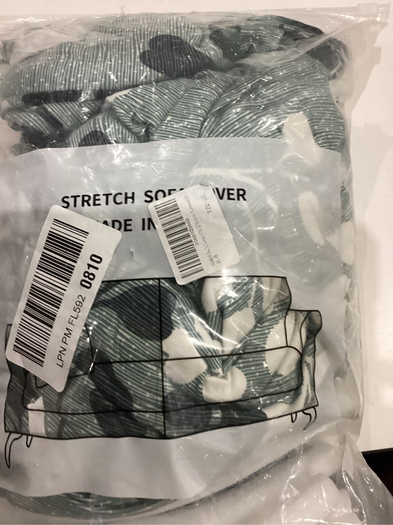 Condition photo showing New/Like New for HOOBUY Printed Sofa Cover Stretch Couch Covers Patterned Loveseat Slipcovers for 2 Seater Cushion Couch Love Seat Set YZQ (2 Seater/Loveseat)