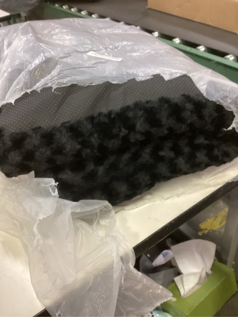 Condition photo showing Good Condition for KSIIA Washable Dog Bed Anti-Slip Dog Crate Beds Deluxe Plush Kennel Pad Comfy Pet Sleeping Mat for Large Dogs, 35" x 23", Black