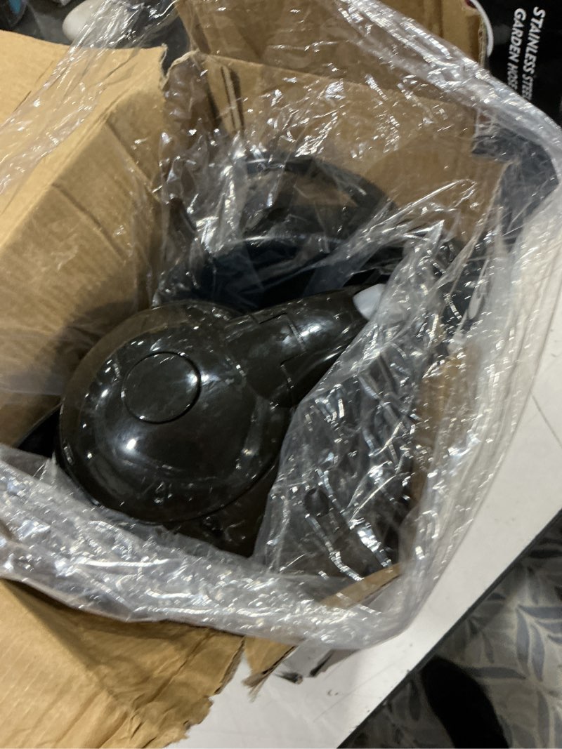Condition photo showing Good Condition for ovente electric kettle, 1.7l fast boiling water heater for coffee or tea, bpa free with water level gauge, auto shut-off, boil-dry protection, indicator light and removable filter, black kp72b