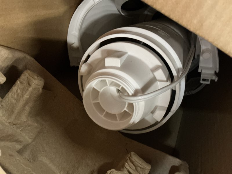 Condition photo showing As Is for honeywell - quietset tower fan - white
