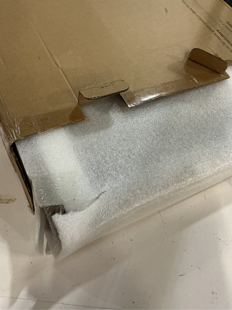 Condition photo showing New/Like New for Large Square Ottoman Tray for Living Room and Coffee Table 20 Inch Decorative Acacia Wood Serving Tray with Handles for Breakfast in Bed, Dinner Food Kitchen TV (Natural, 20" x 20" x 2") Natural 20" x 20" x 2"