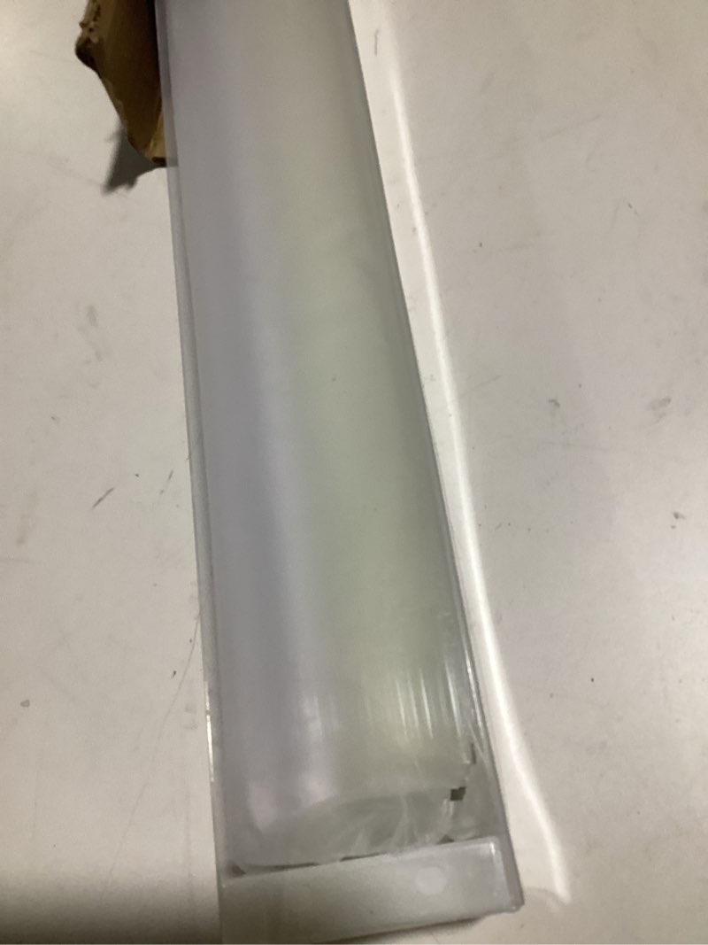 Condition photo showing As Is for AOSKY Cordless Roller Shades Blackout Blinds for Windows Room Darkening Rolled Up Shades with Spring System, UV Protection Window Shades Door Blinds for Home and Office (23" W x 72" H, Ivory)