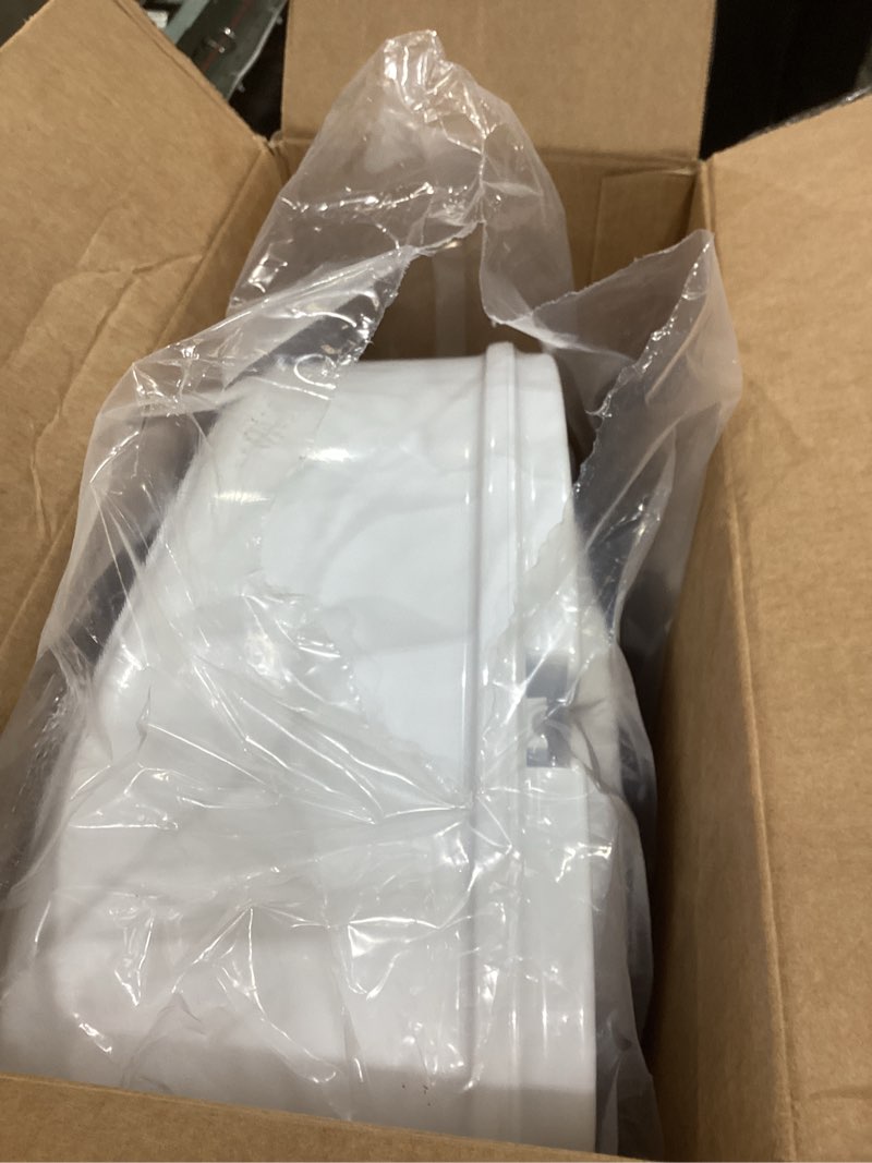 Condition photo showing Good Condition for Raised Toilet Seat with Lid for Elderly, 6" High Toilet Seat for Elongated or Standard Commode, Raised Toilet Seat for Seniors, Handicap Toilet Seat Riser with Cover