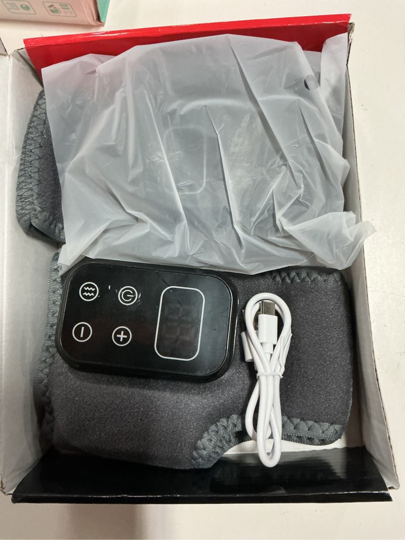 Condition photo showing Good Condition for 2-pack 2026 upgraded 3-in-1 foot and ankle massager - 3 vibration modes and 5 heating levels, suitable for relieving daily foot fatigue, wireless and portable grey 2-pack