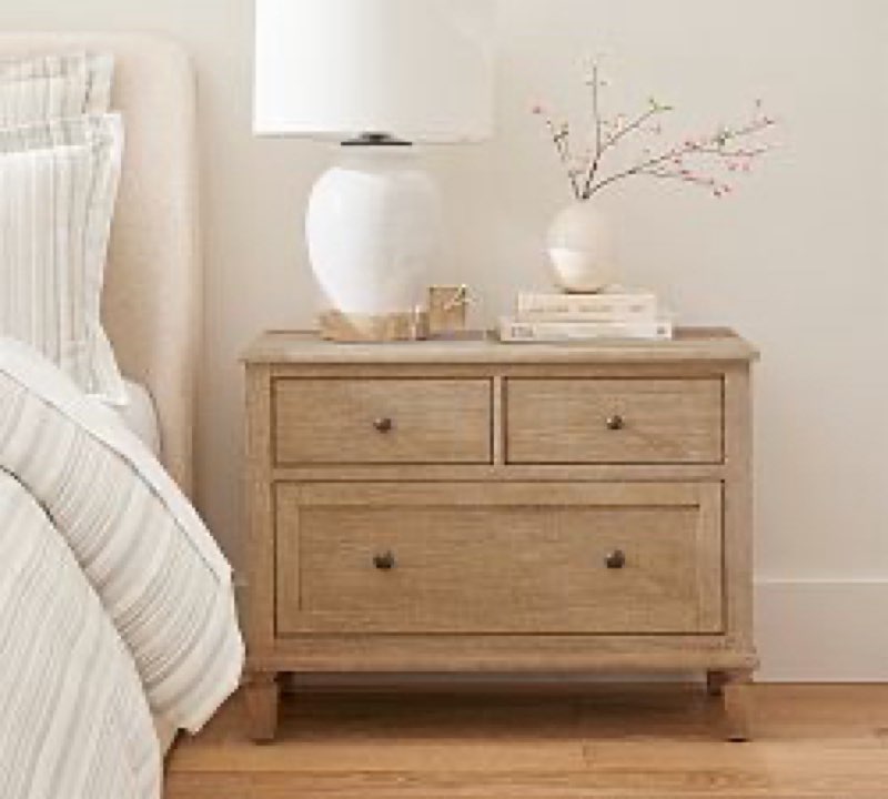 3-Drawer Nightstand