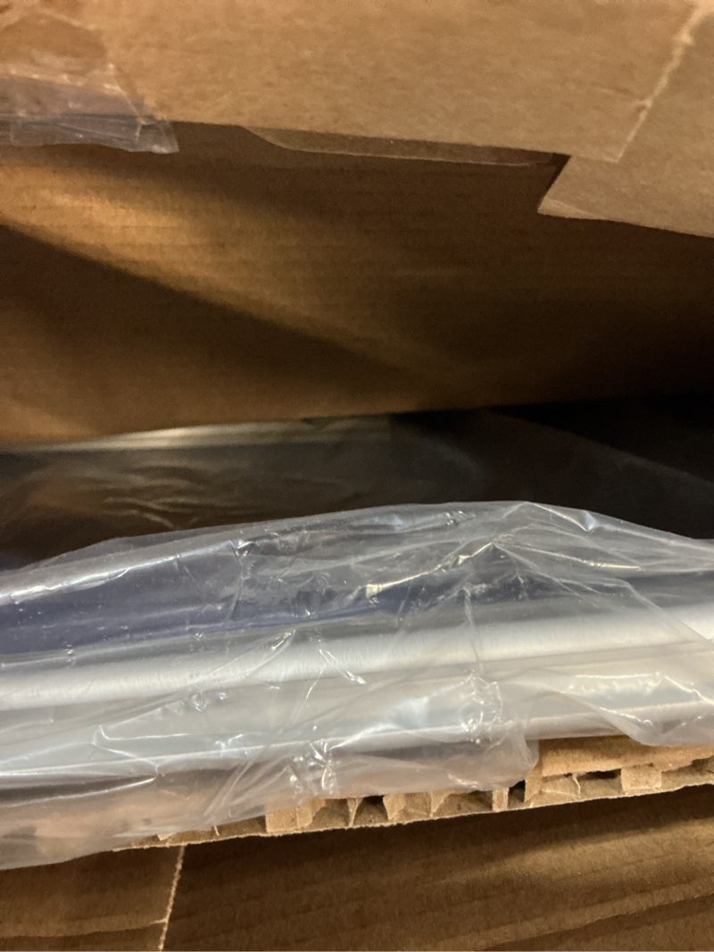 Condition photo showing New/Like New for Amazon Basics Large Magnetic Dry Erase Whiteboard with Pen Tray for School, Classroom, Office & Home , 35.4" x 23.6", Aluminum frame