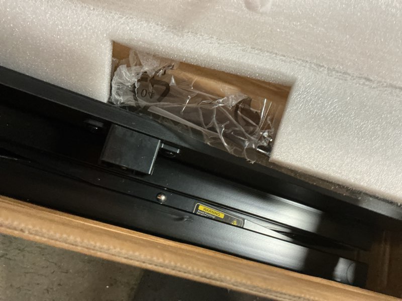 Condition photo showing Good Condition for SHW 32-Inch Height Adjustable Standing Desk Converter Riser Workstation, Black Black 32-Inch